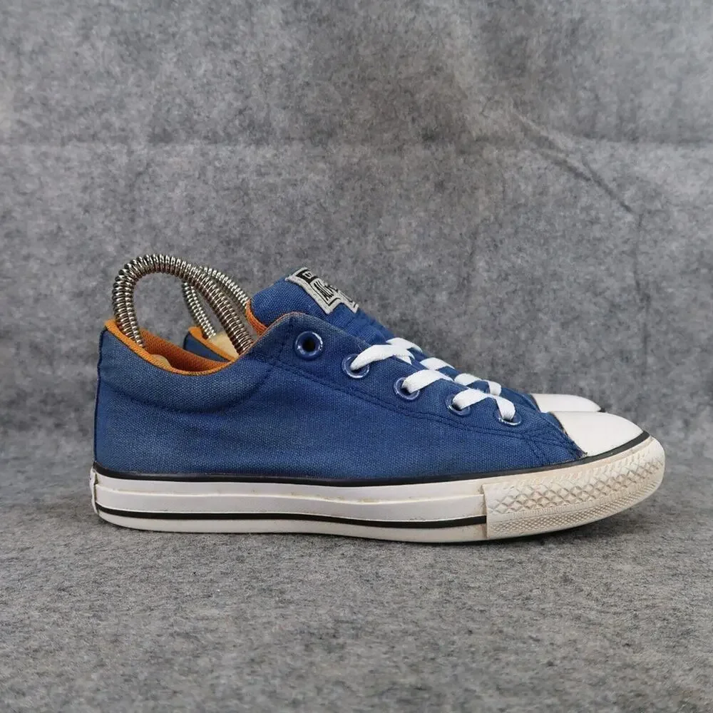 Converse Shoes Kids 3 Sneakers All Star Canvas Casual Blue Lace Up Active Junior